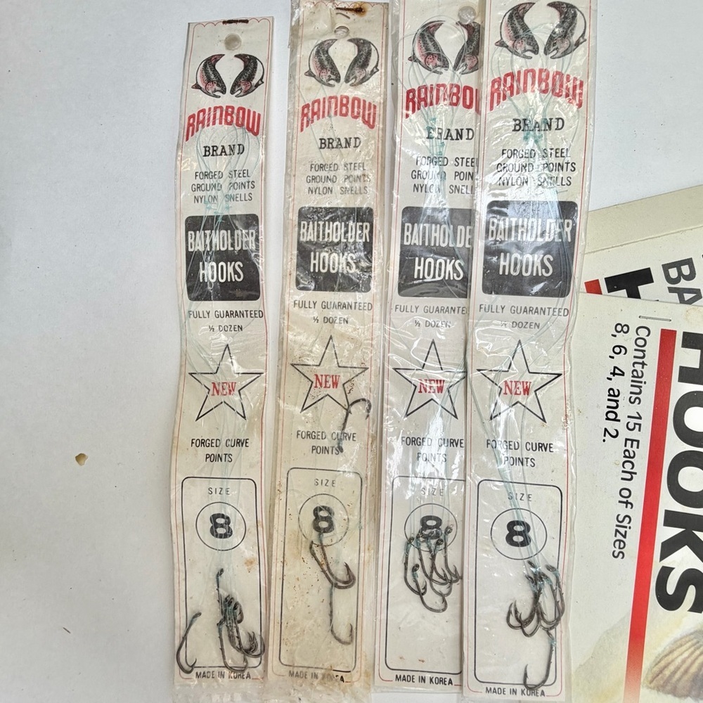 Vintage Fishing Hook Lot Danielson Aberdeen Eagle Claw 100+ pcs - Picture 3 of 6